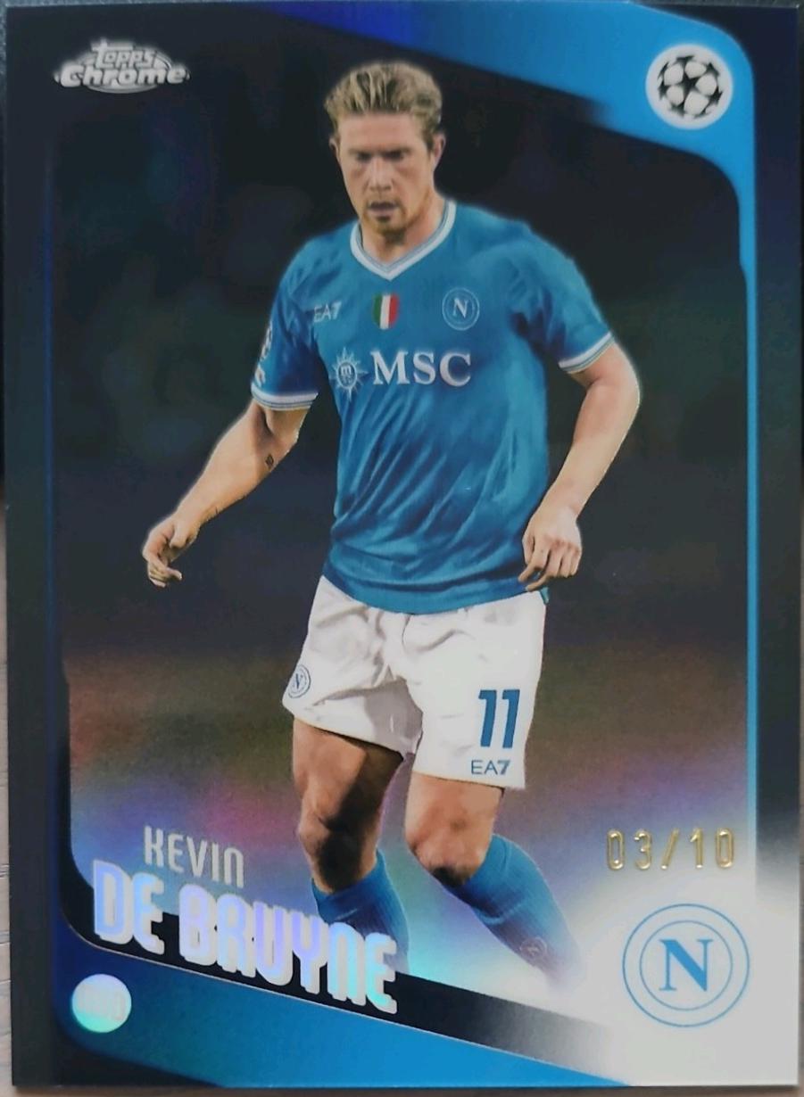 Kevin De Bruyne [Black Refractor] #200