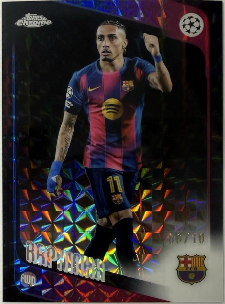 Raphinha [Black Geometric Refractor] #97