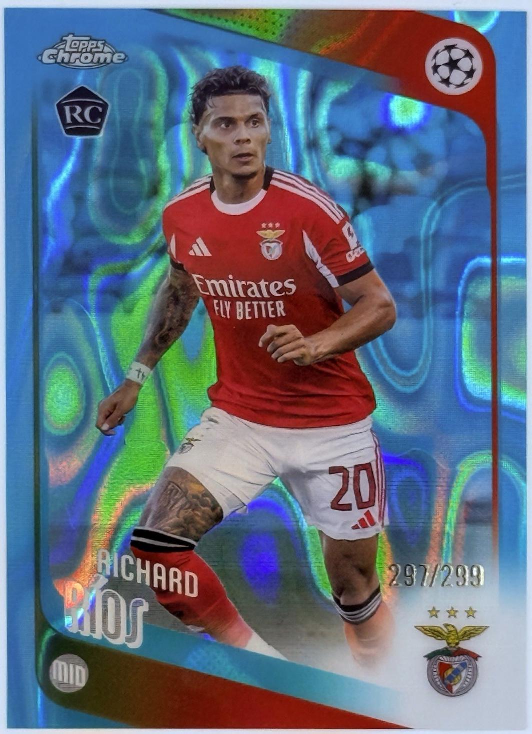 Richard Rios [Teal Lava Refractor] #16