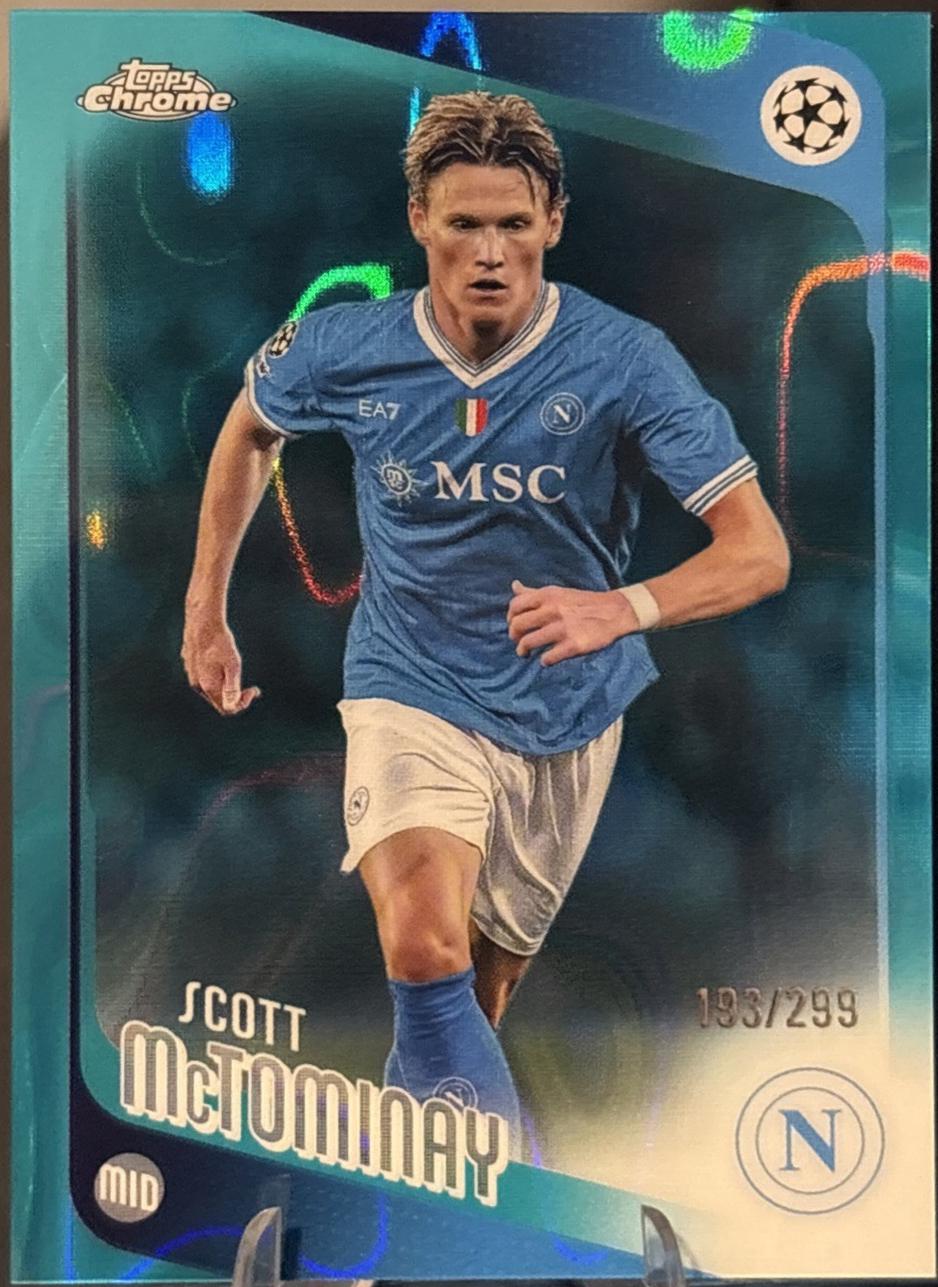 Scott McTominay [Aqua Lava Refractor] #41