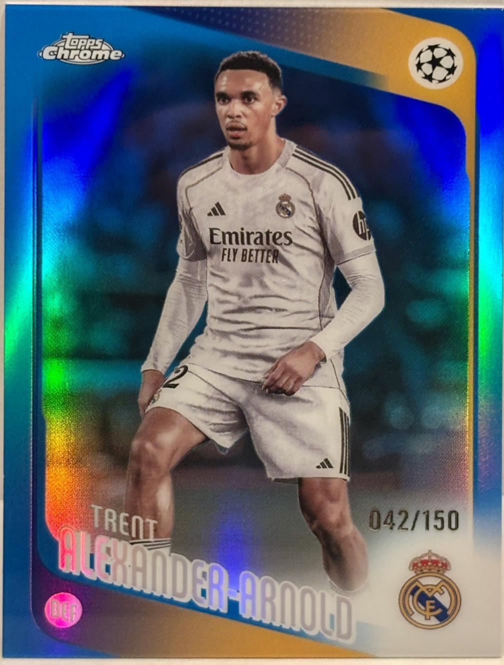 Trent Alexander-Arnold [Blue X-Fractor] #141