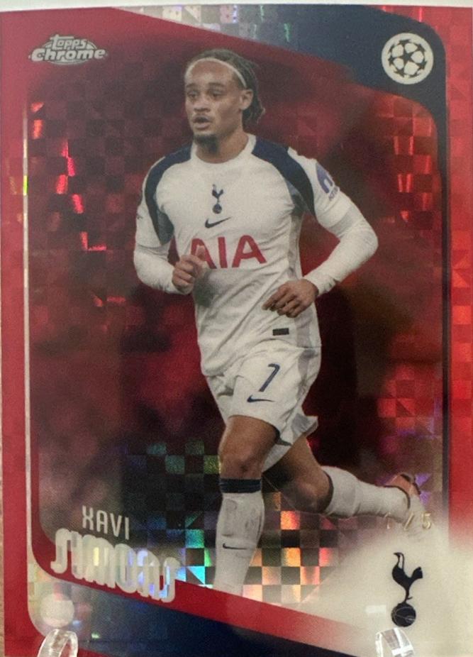 Xavi Simons [Red X-Fractor] #85