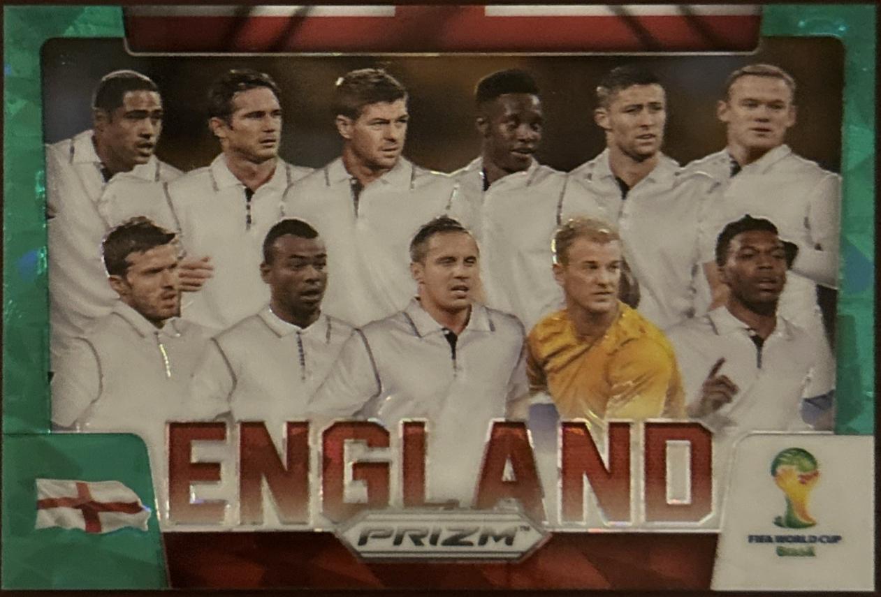 England [Green Crystal Prizm] #13