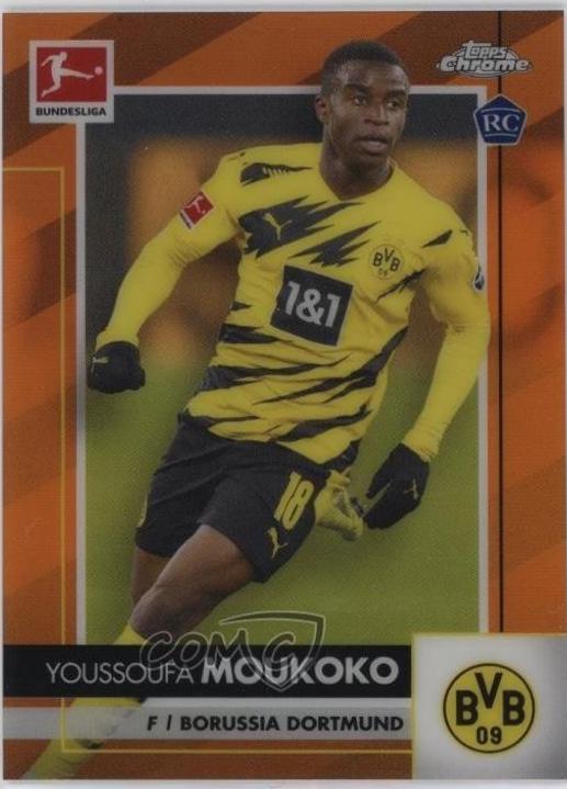 Youssoufa Moukoko [Orange Refractor] #29