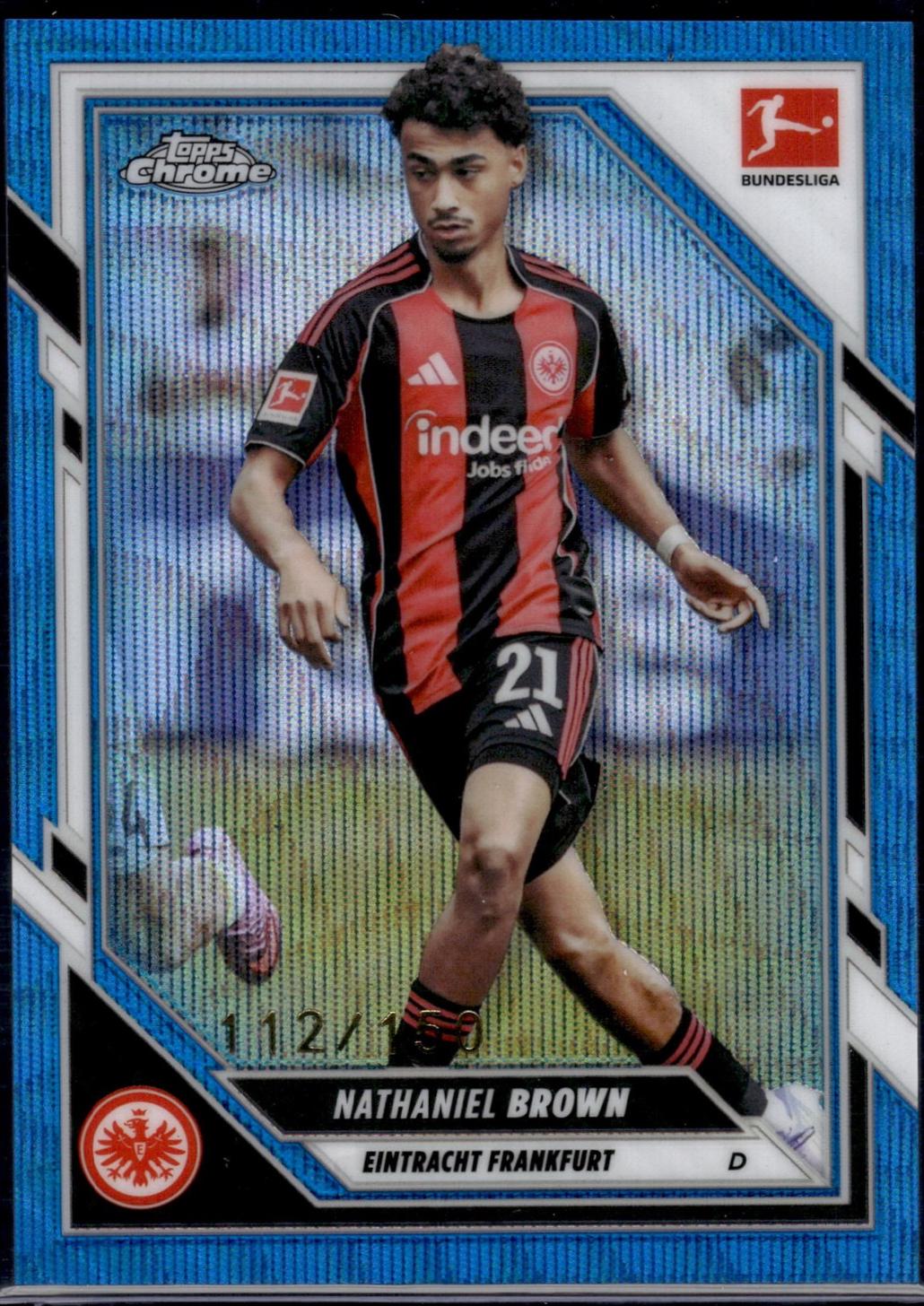 Nathaniel Brown [Blue Wave Refractor] #23