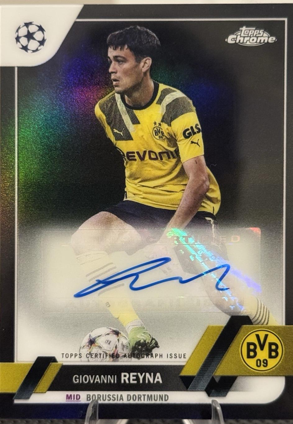 Giovanni Reyna [Black] #CA-GR
