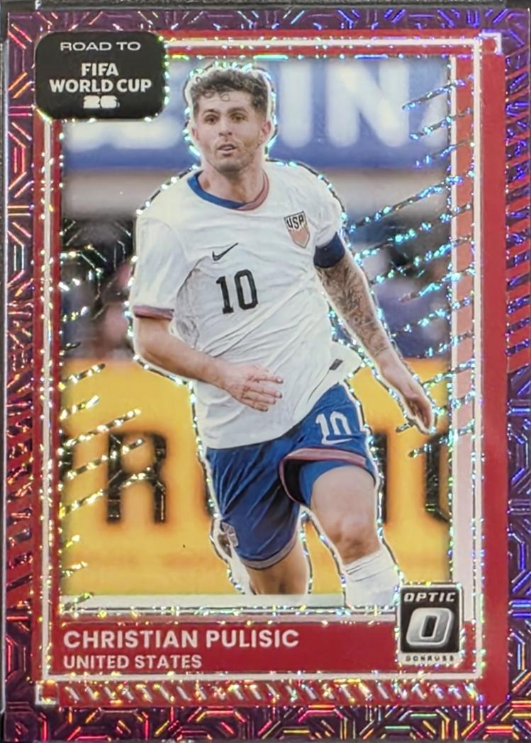 Christian Pulisic [Purple Mojo Optic] #25
