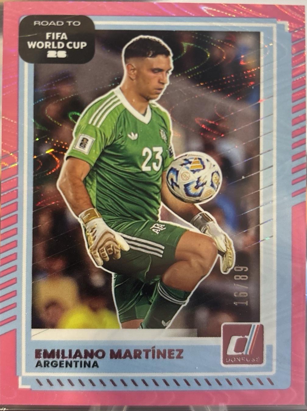 Emiliano Martinez [Pink Swirl] #160
