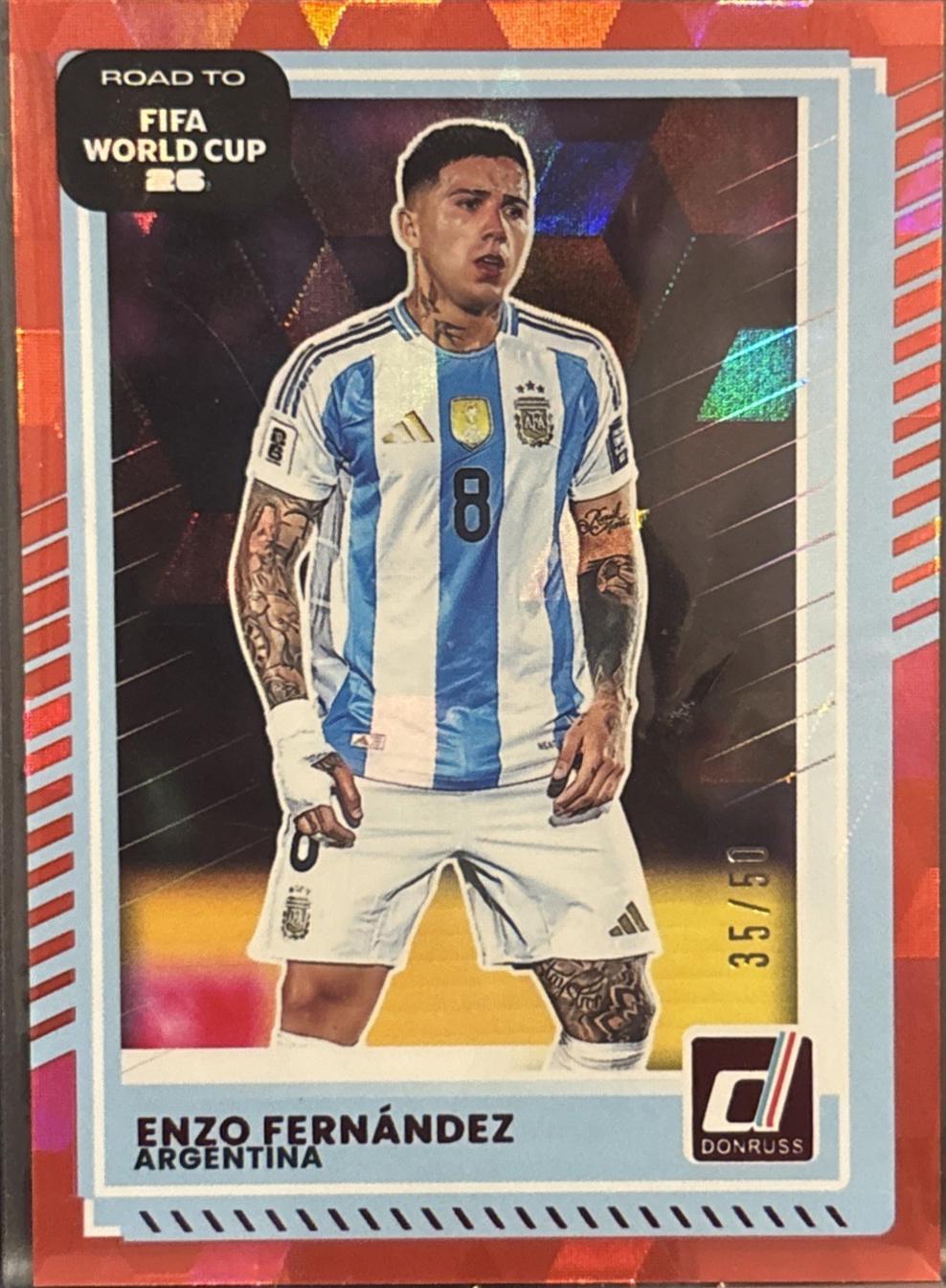 Enzo Fernandez [Red Cubic] #158