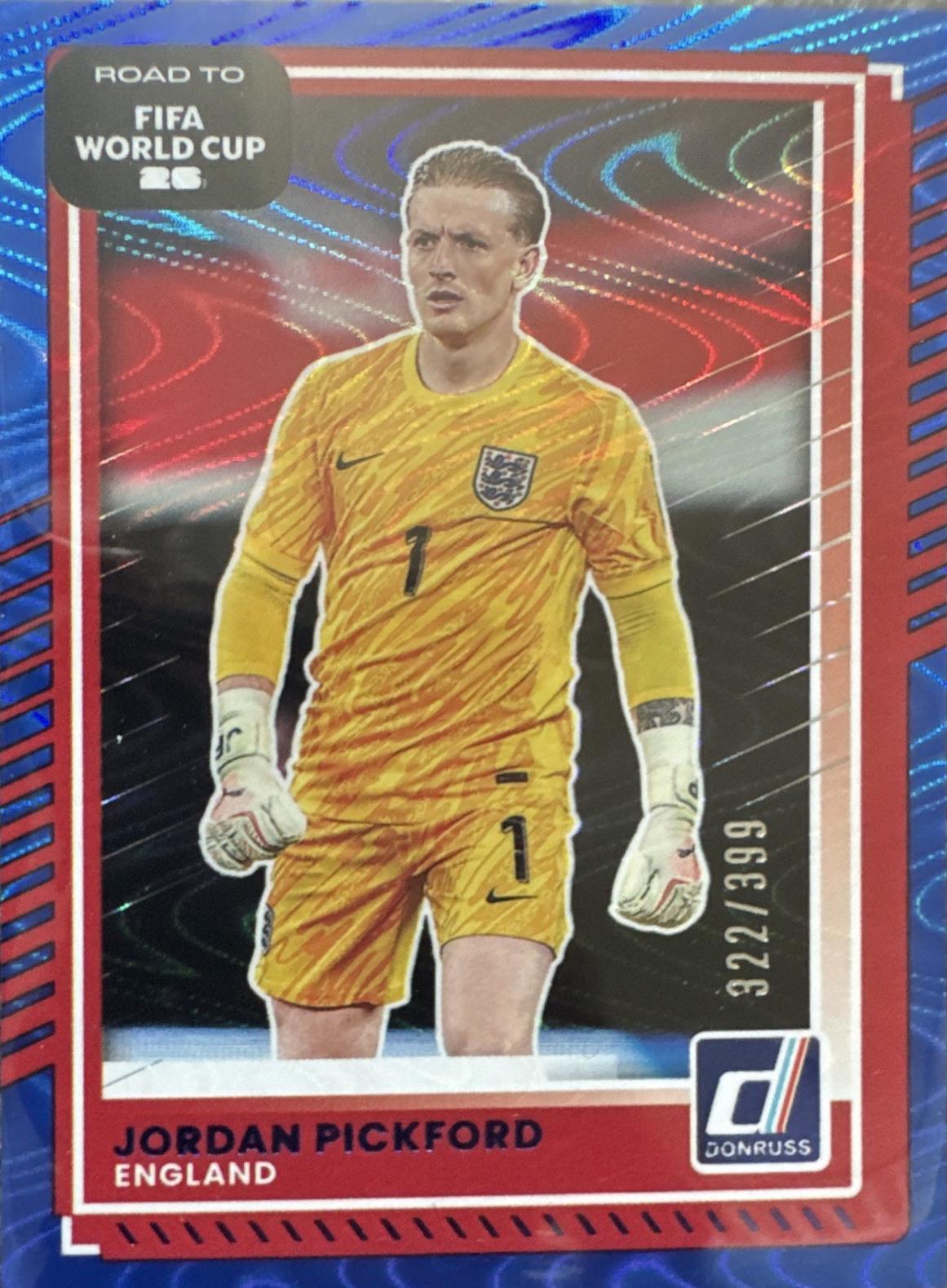Jordan Pickford [Blue Swirl] #64