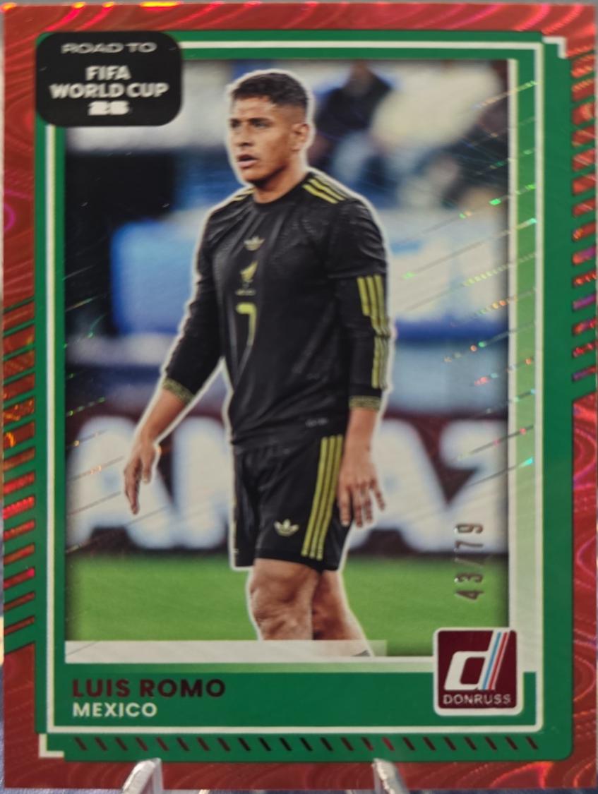 Luis Romo [Red Swirl] #78