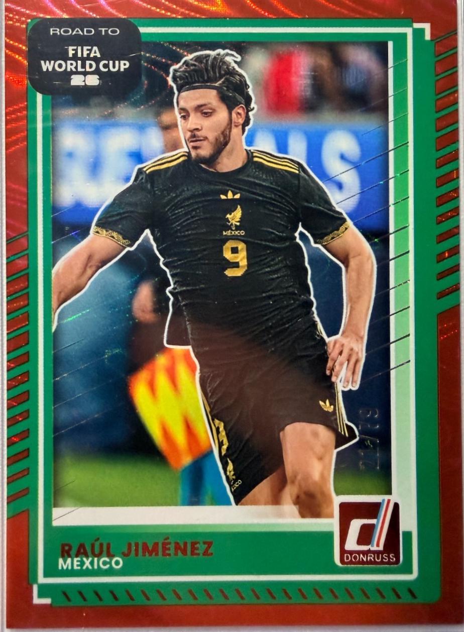 Raul Jimenez [Red Swirl] #74