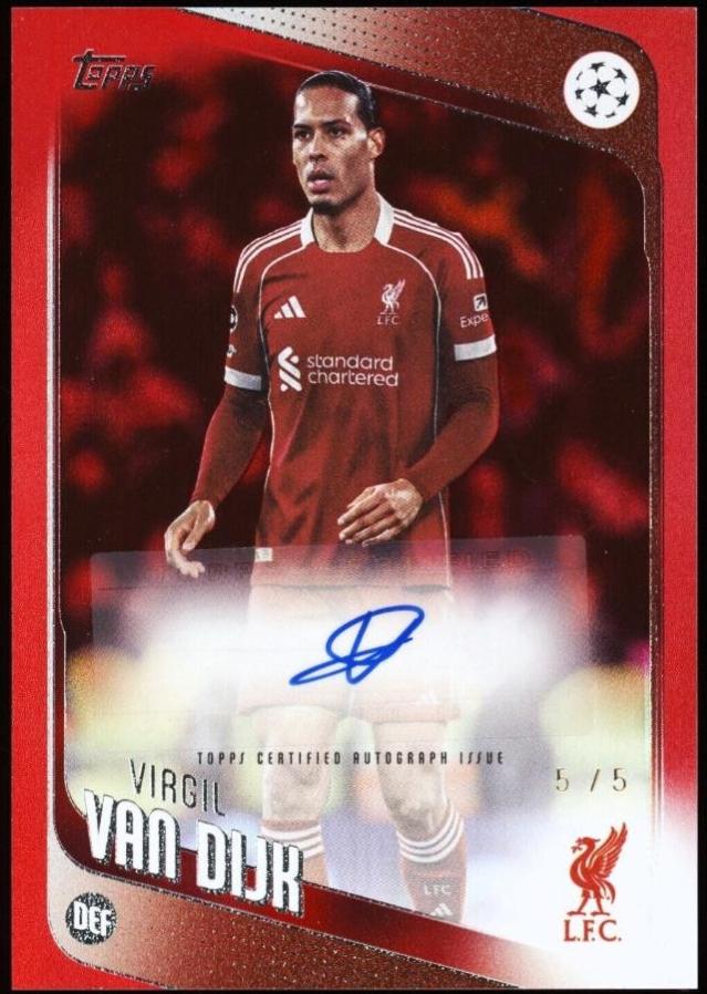 Virgil van Dijk [Red Foil] #BA-VVD