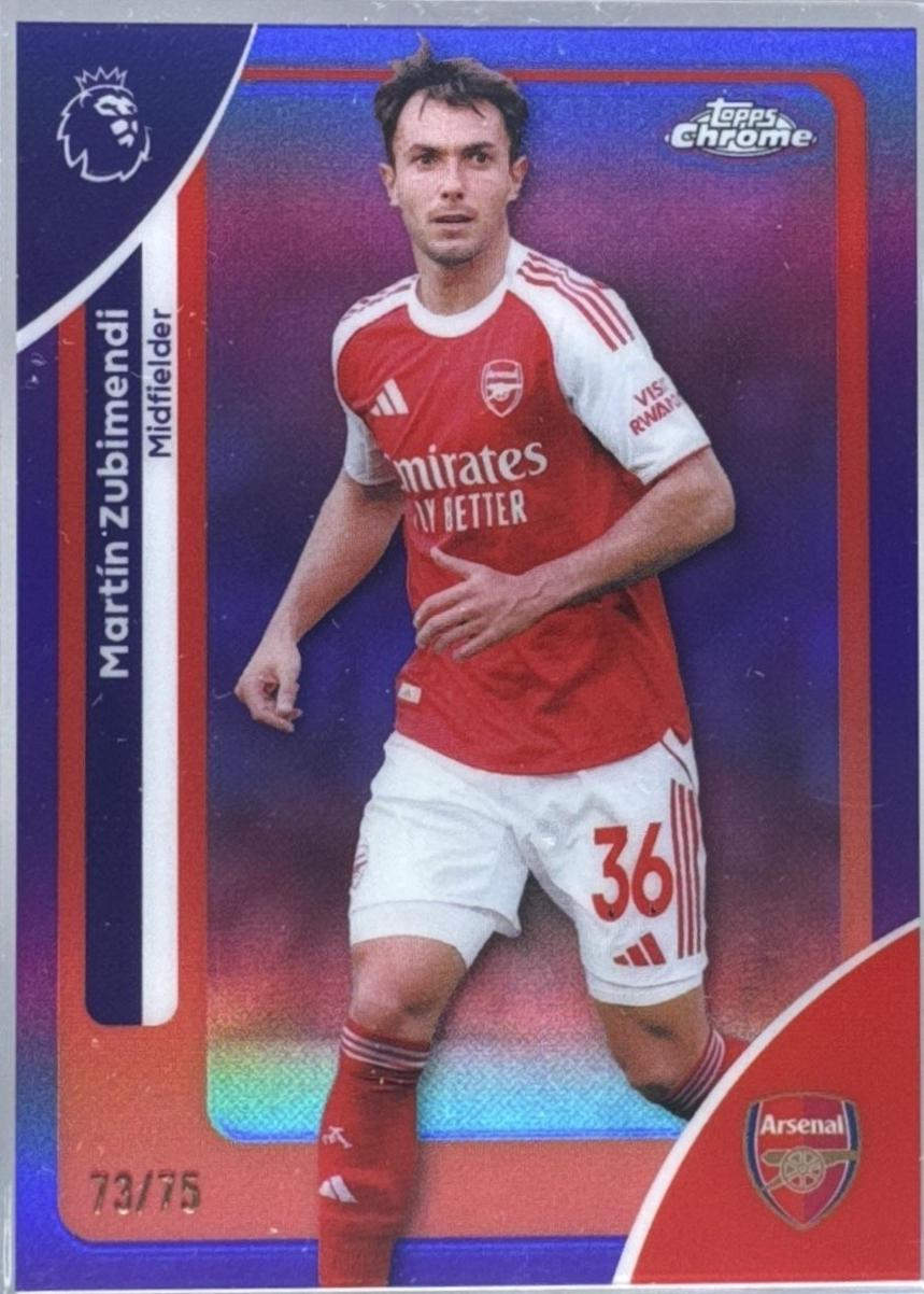 Martin Zubimendi [Purple Refractor] #18