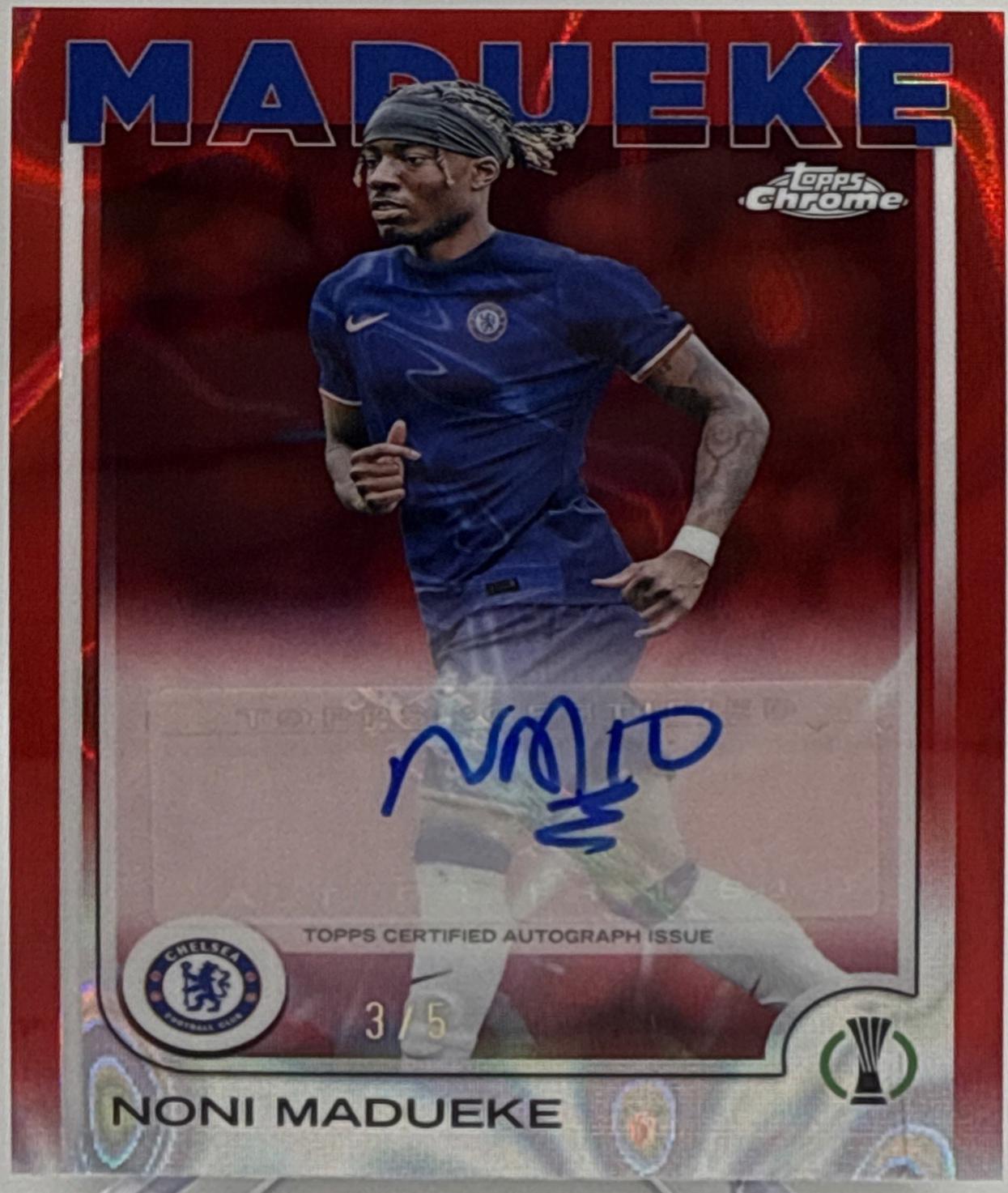 Noni Madueke [Red Refractor] #CA-NM