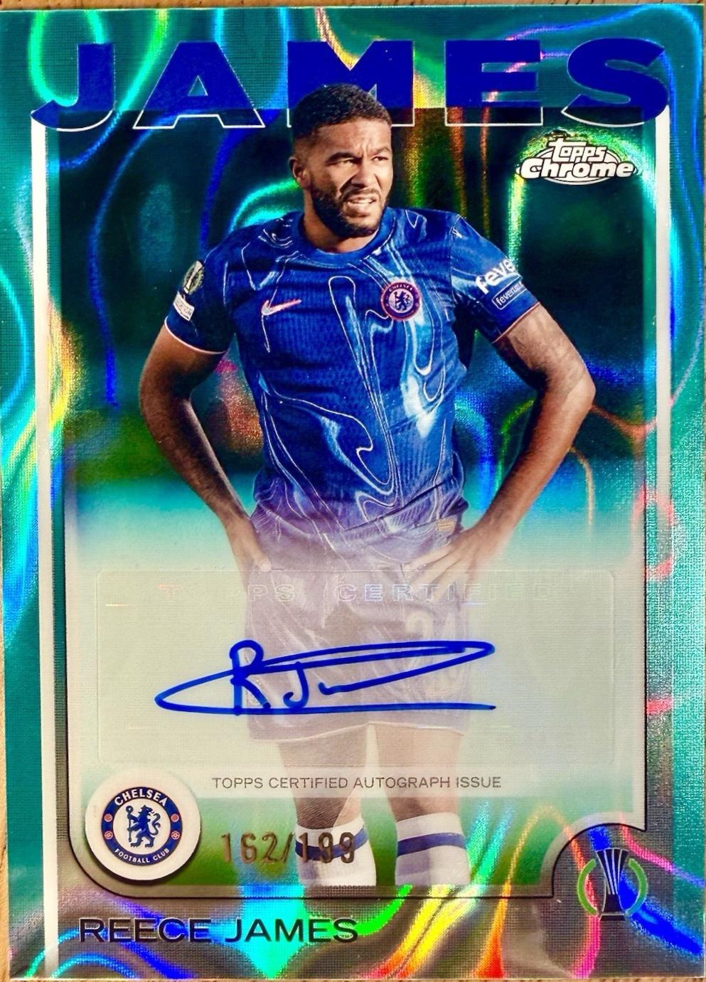 Reece James [Aqua Lava Refractor] #CA-RJ