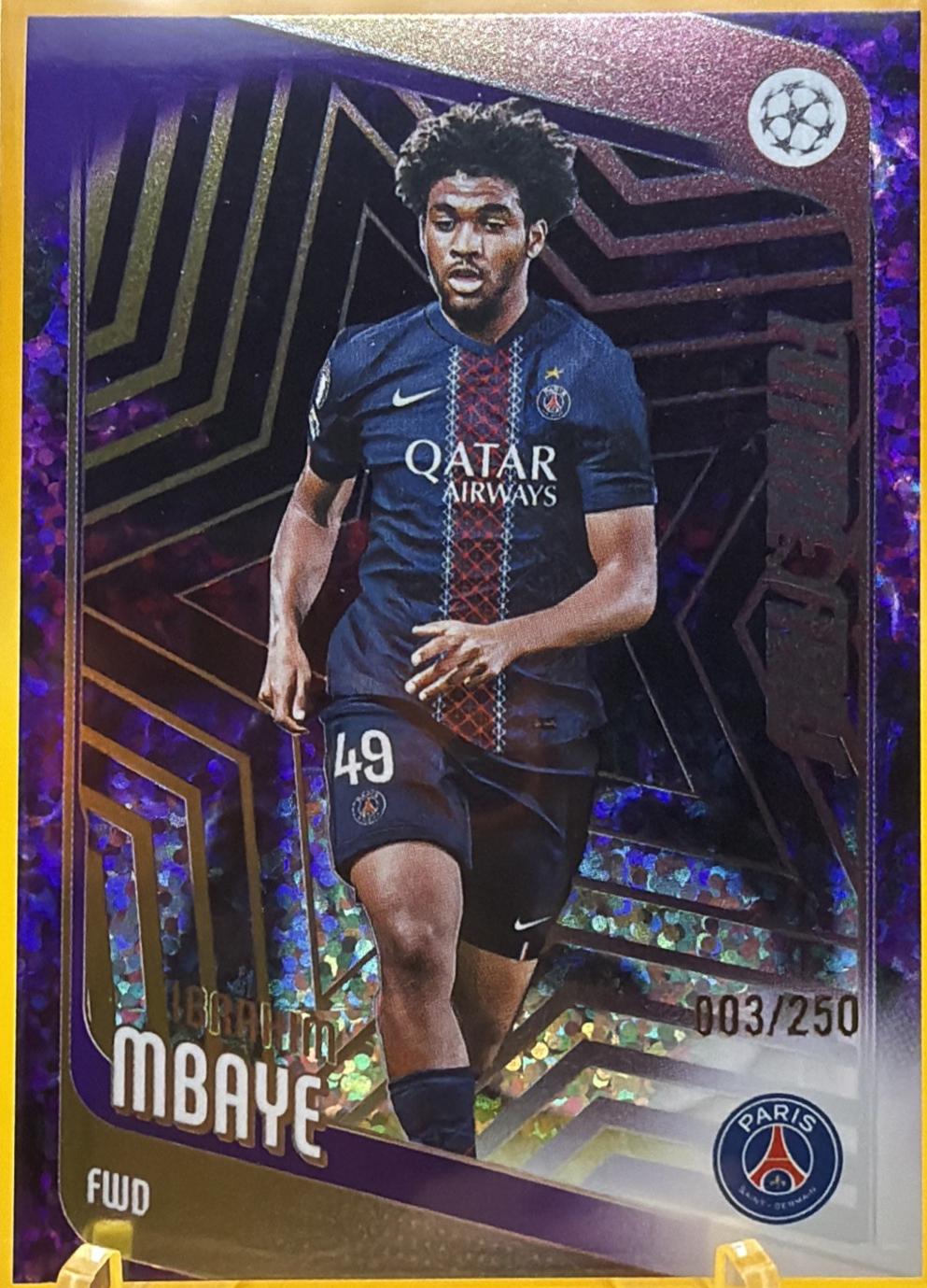 Ibrahim Mbaye [Purple Raindrops] #158