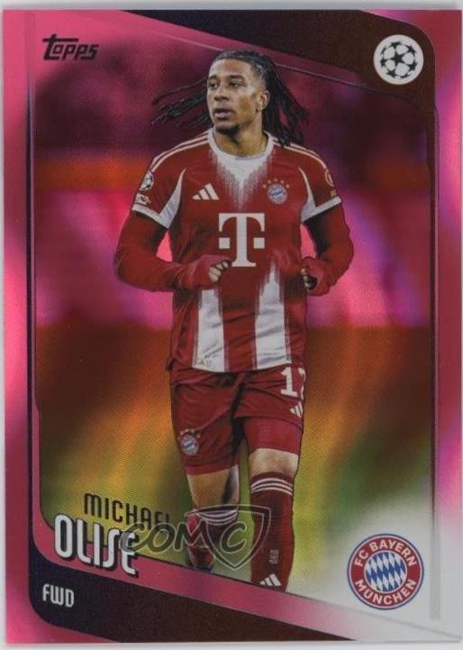 Michael Olise [Neon Pink Flowfractor] #4