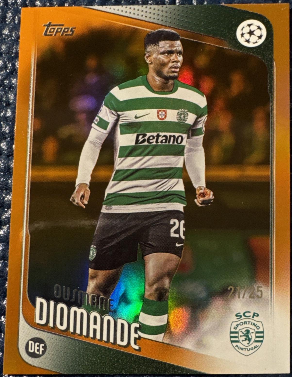 Ousmane Diomande [Orange Foil] #104
