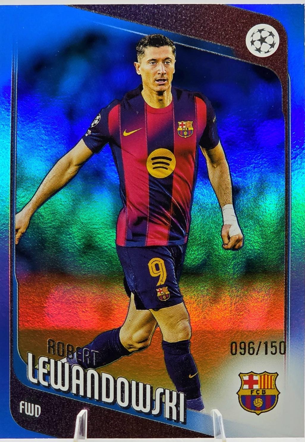 Robert Lewandowski [Blue Foil] #54