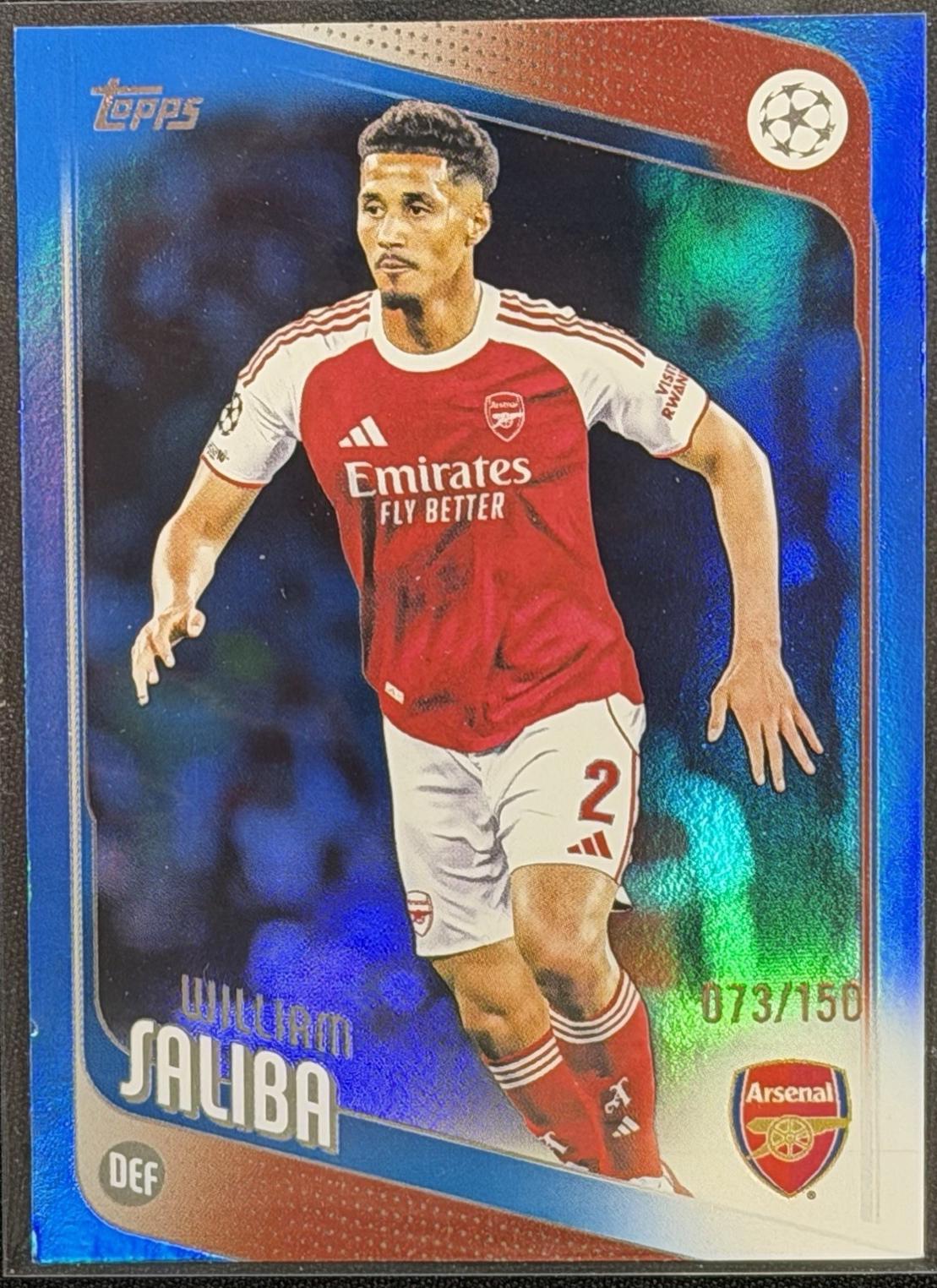 William Saliba [Blue] #113