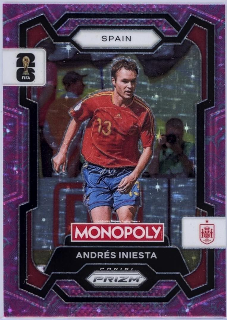 Andres Iniesta [Sparkle Pink] #43