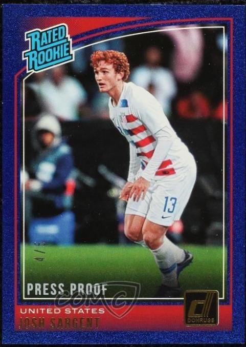 Josh Sargent [Press Proof Blue] #200