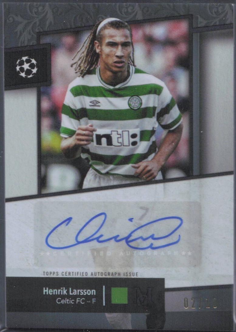Henrik Larsson [Black Diamond] #AA-HL2