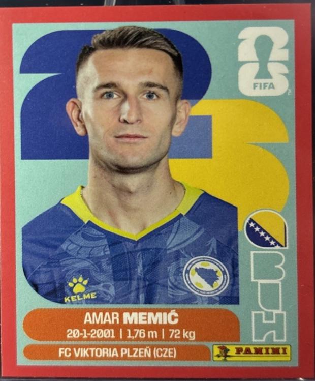 Amar Memic [Red] #BIH16