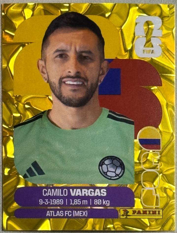Camilo Vargas [Gold Flood Crumple] #COL2