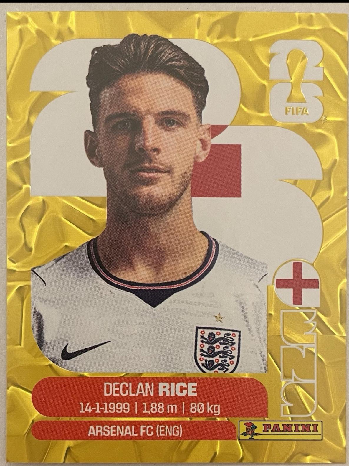 Declan Rice [Gold Flood Crumple] #ENG10