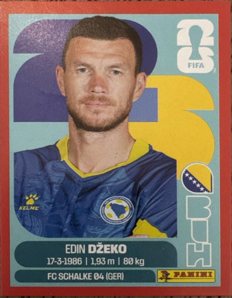 Edin Dzeko [Red] #BIH18