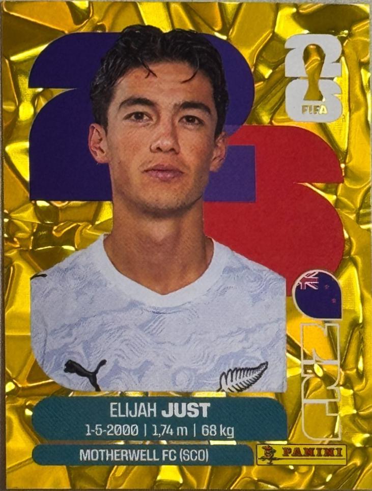 Elijah Just [Gold Flood Crumple] #NZL18