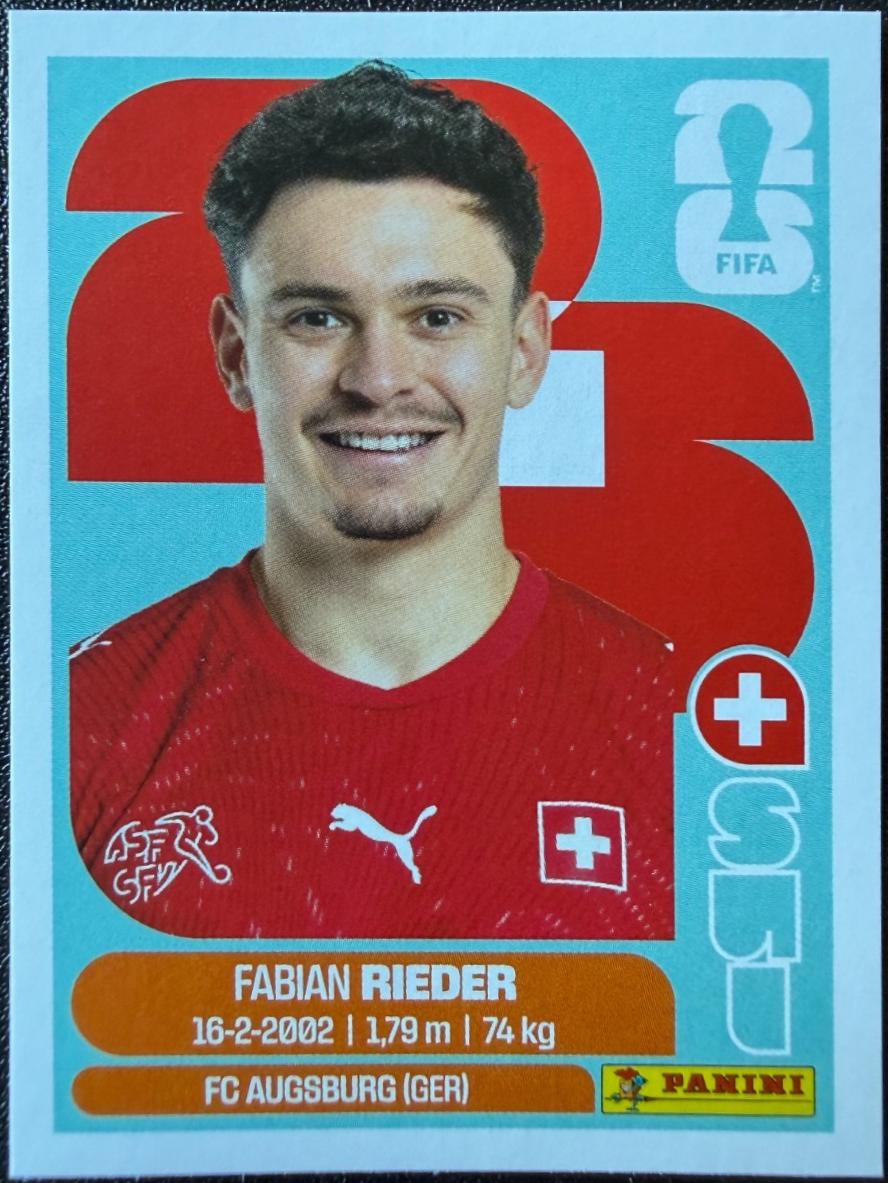 Fabian Rieder #SUI12