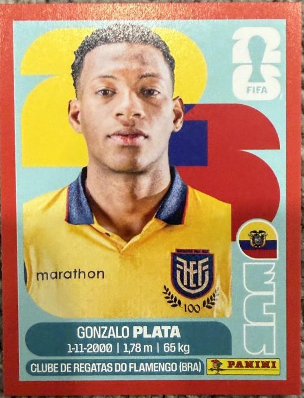 Gonzalo Plata [Red] #ECU16