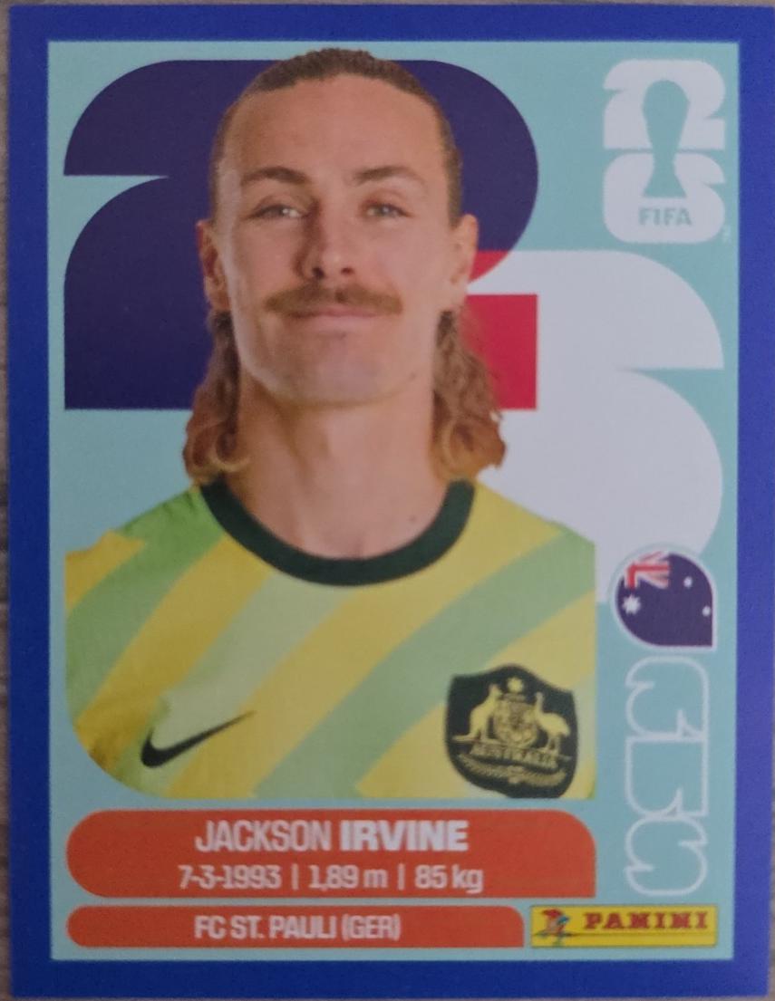 Jackson Irvine [Blue] #AUS11