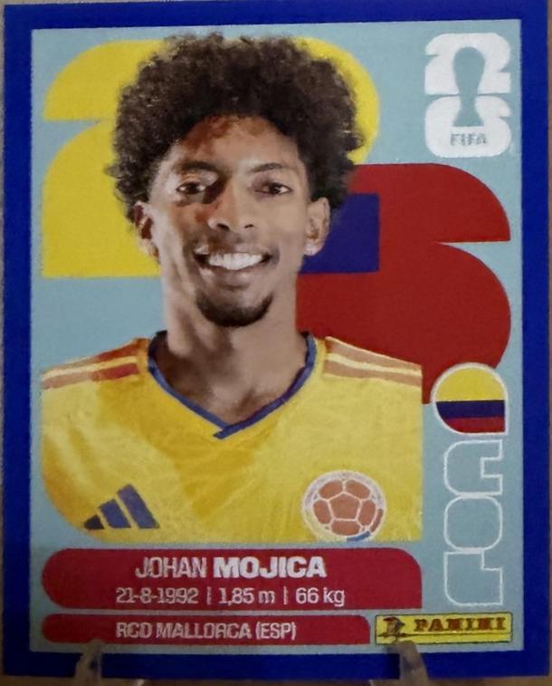 Johan Mojica [Blue] #COL7