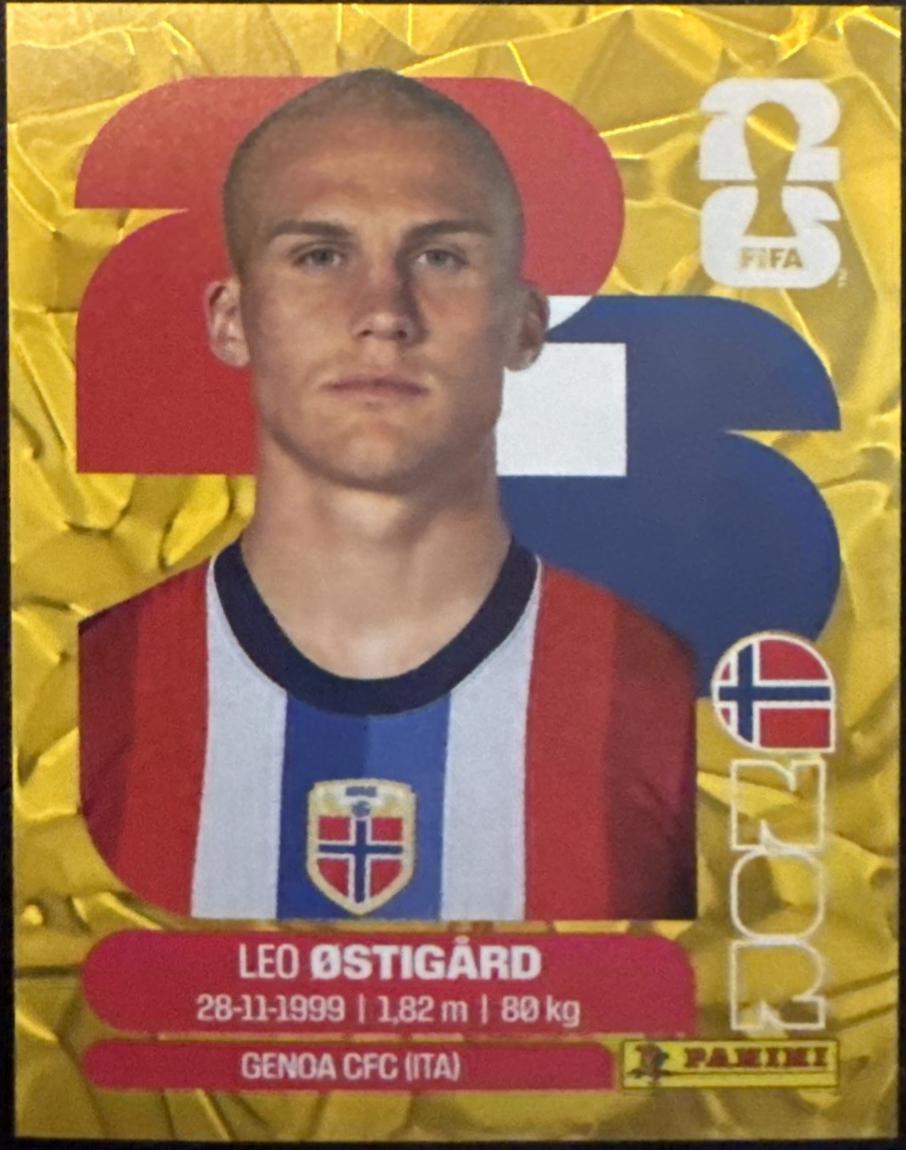 Leo Ostigard [Gold Flood Crumple] #NOR4