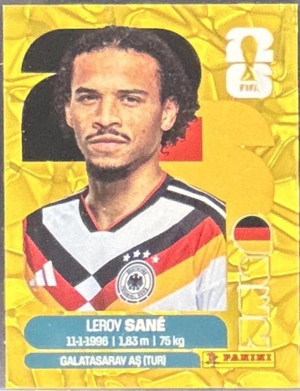Leroy Sane [Gold Flood Crumple] #GER18