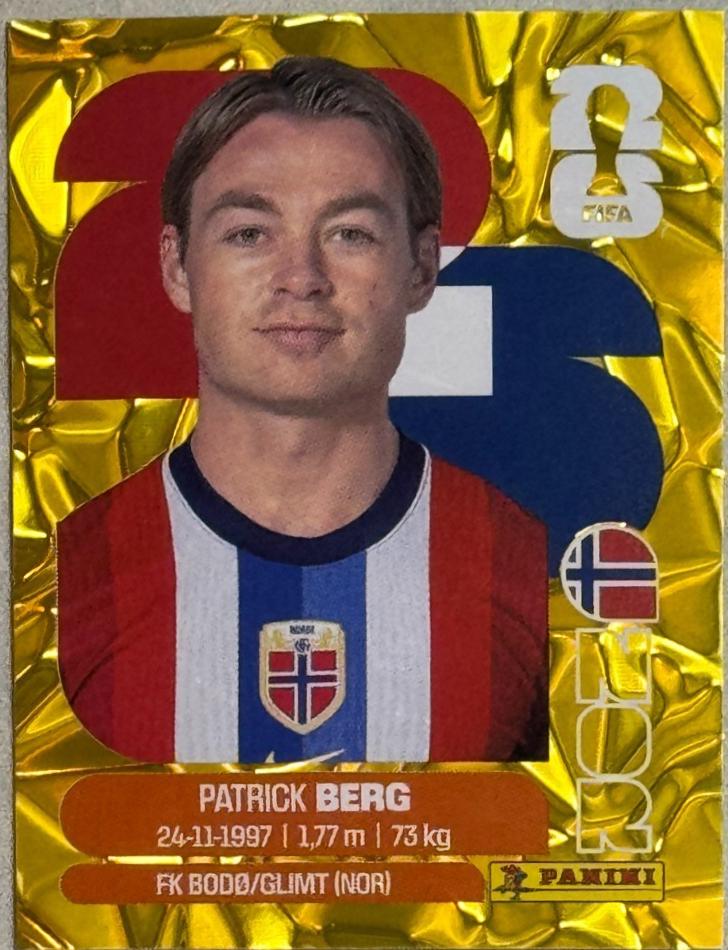 Patrick Berg [Gold Flood Crumple] #NOR14
