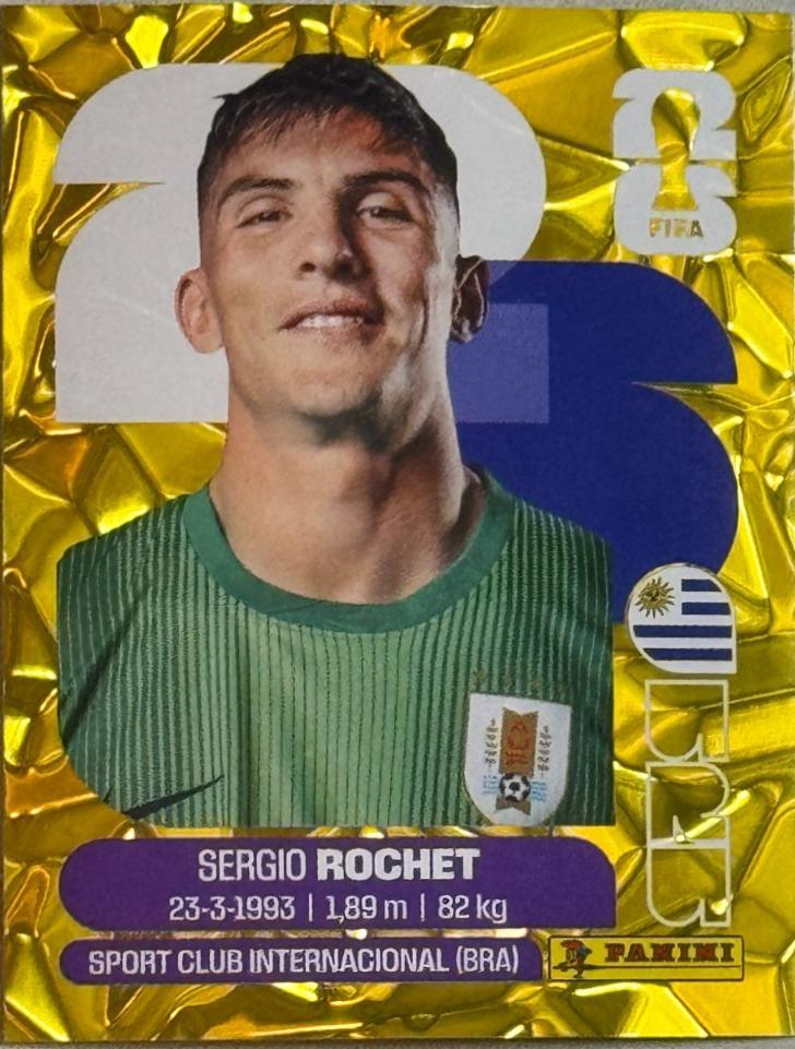 Sergio Rochet [Gold Flood Crumple] #URU2