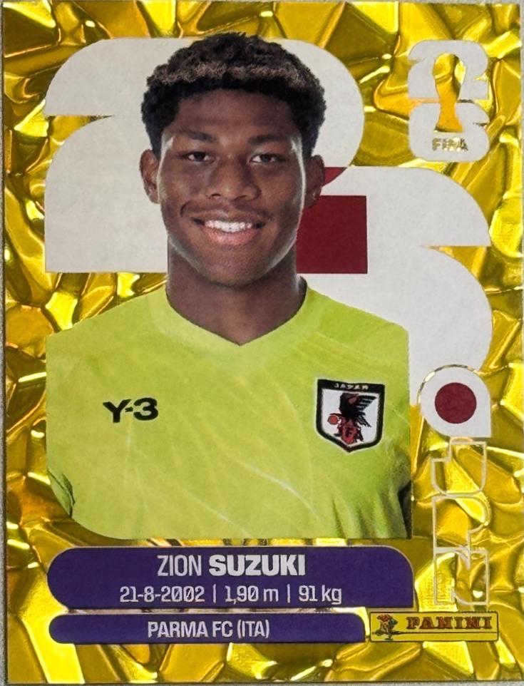 Zion Suzuki [Gold Flood Crumple] #JPN2