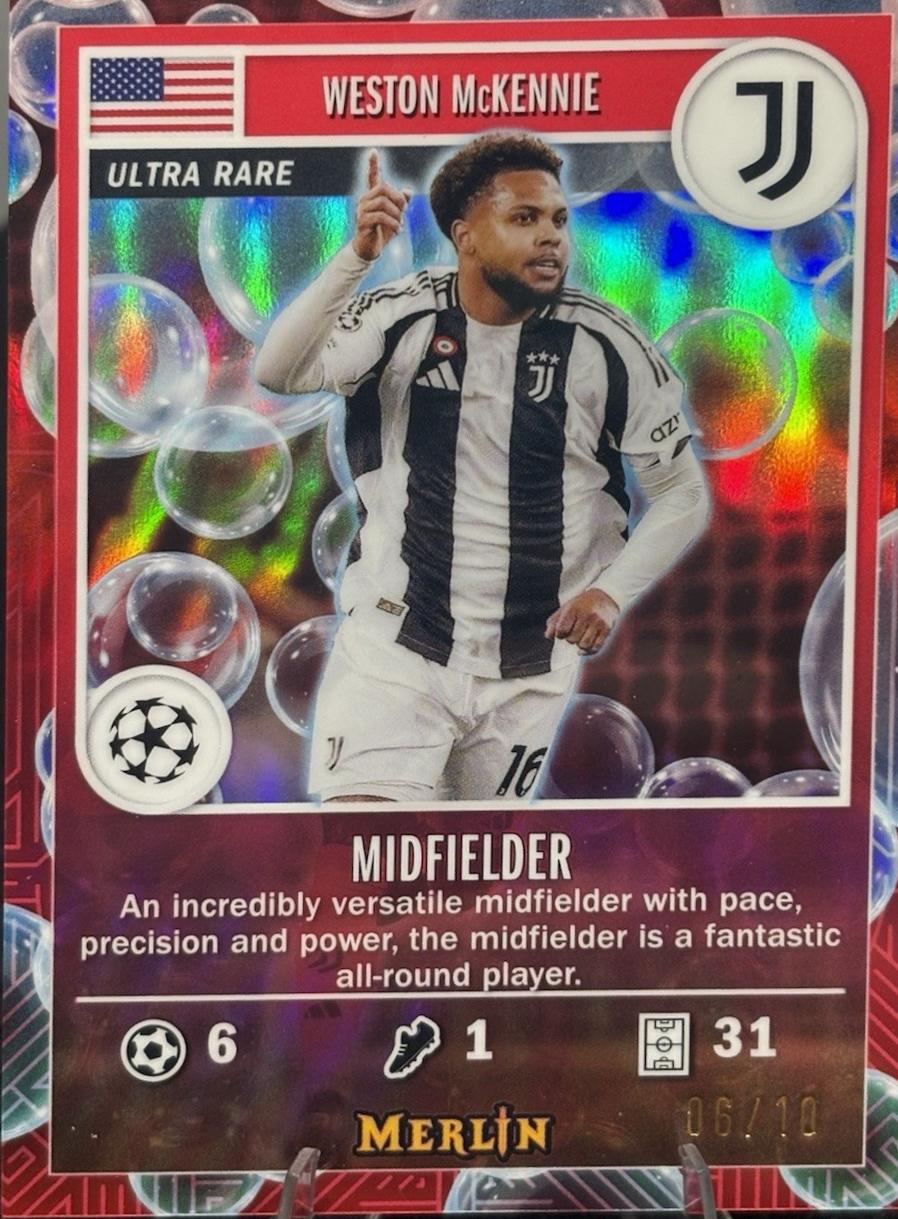 Weston McKennie [Red] #MG-50