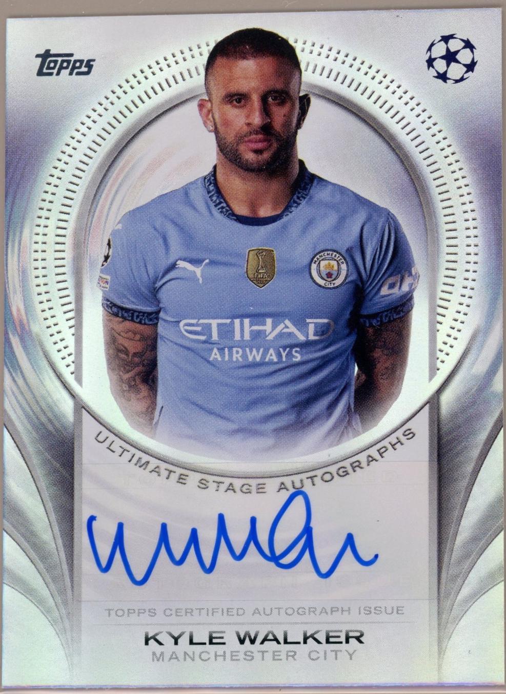 Kyle Walker [Orange Foilboard] #USA-KW