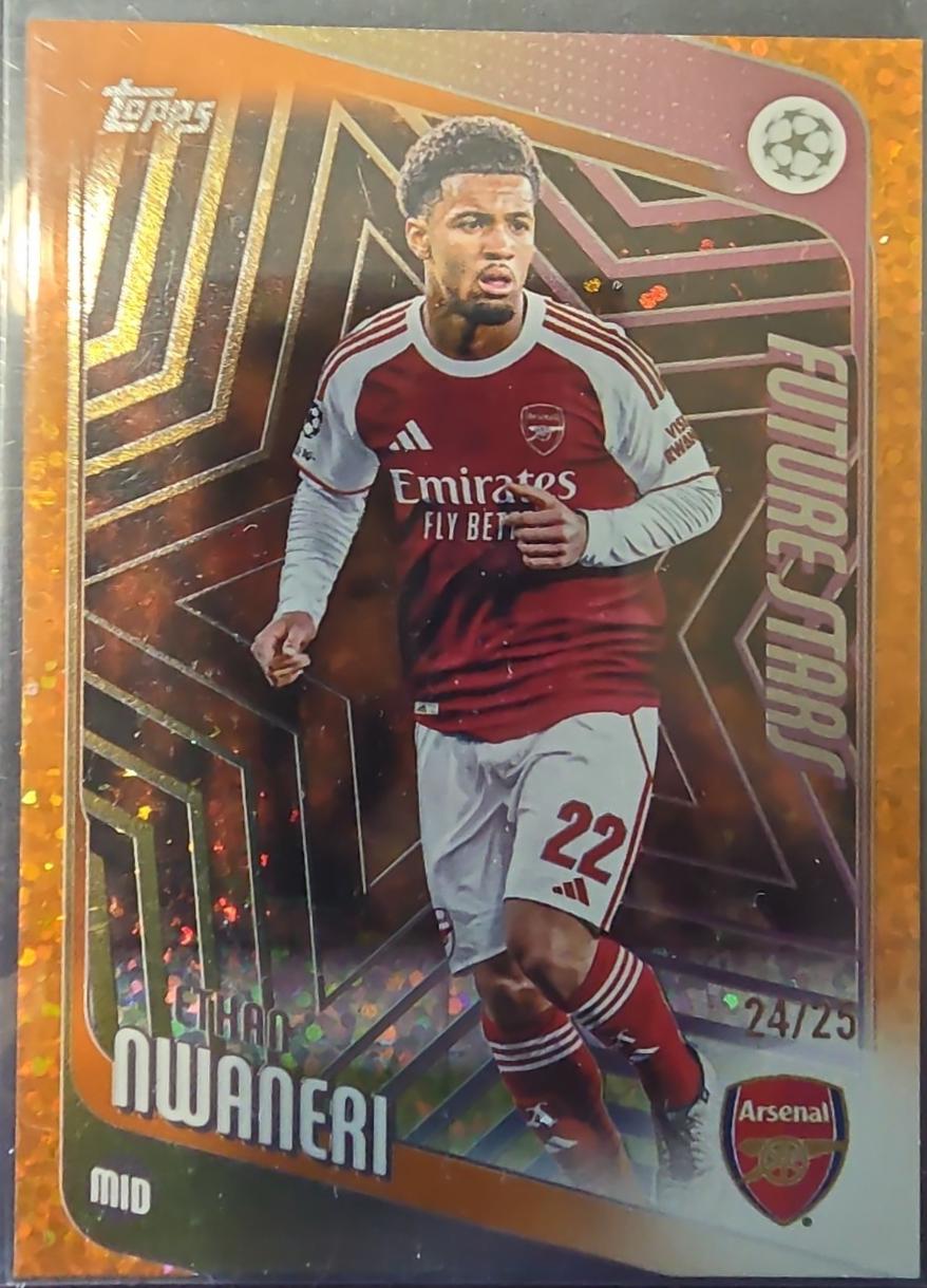 Ethan Nwaneri [Orange Mini-Diamonds] #21