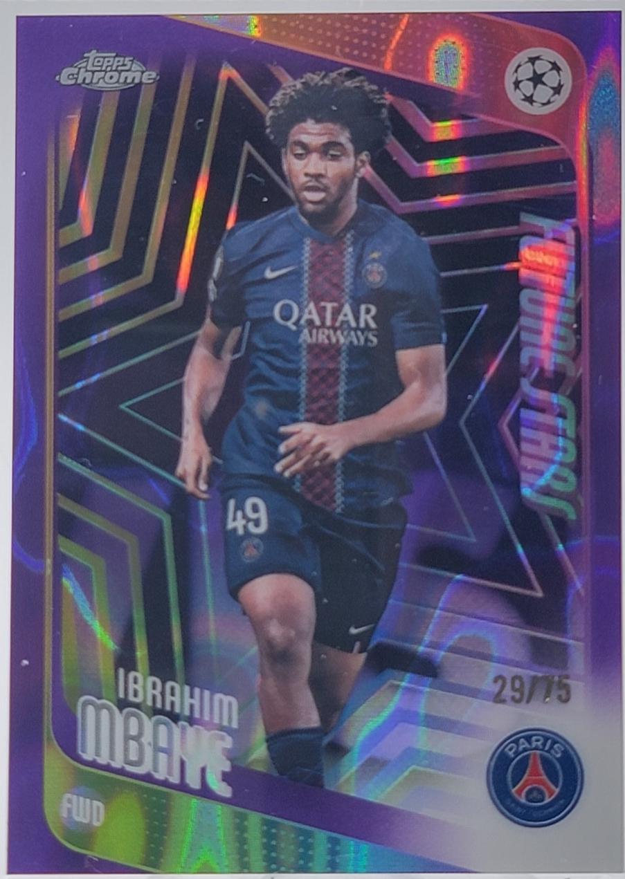 Ibrahim Mbaye [Purple Lava Refractor] #158