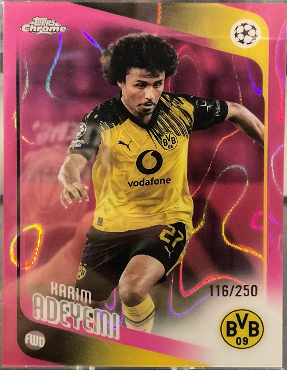 Karim Adeyemi [Pink Lava Refractor] #128