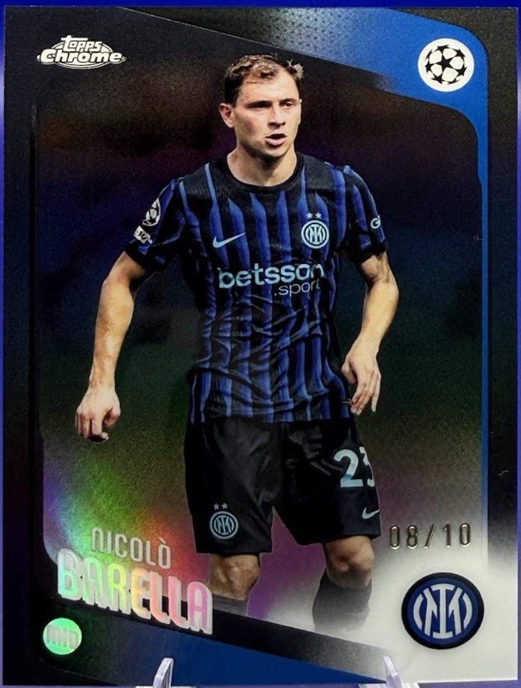 Nicolo Barella [Black Refractor] #108