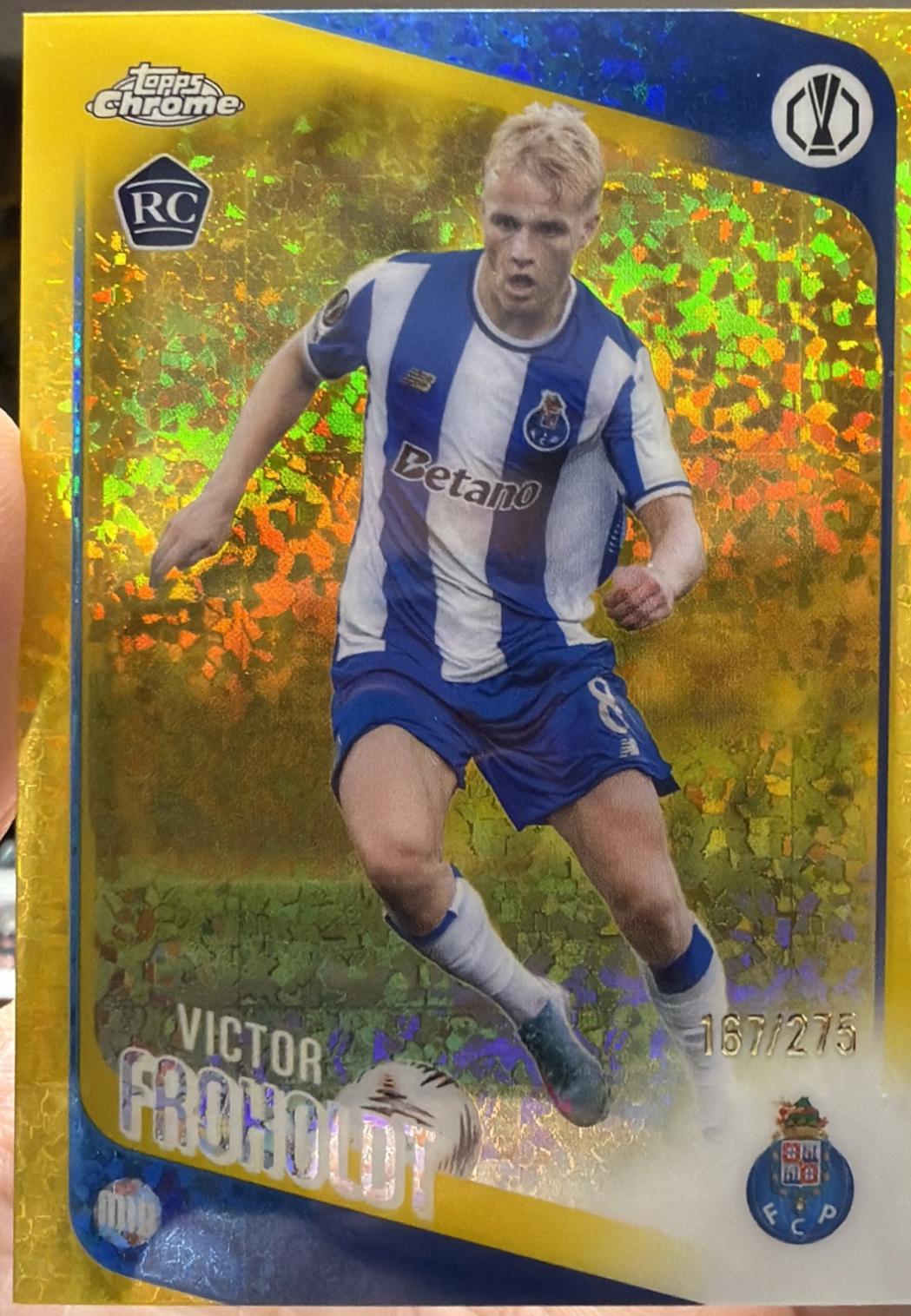 Victor Froholdt [Yellow Mini-Diamonds] #91