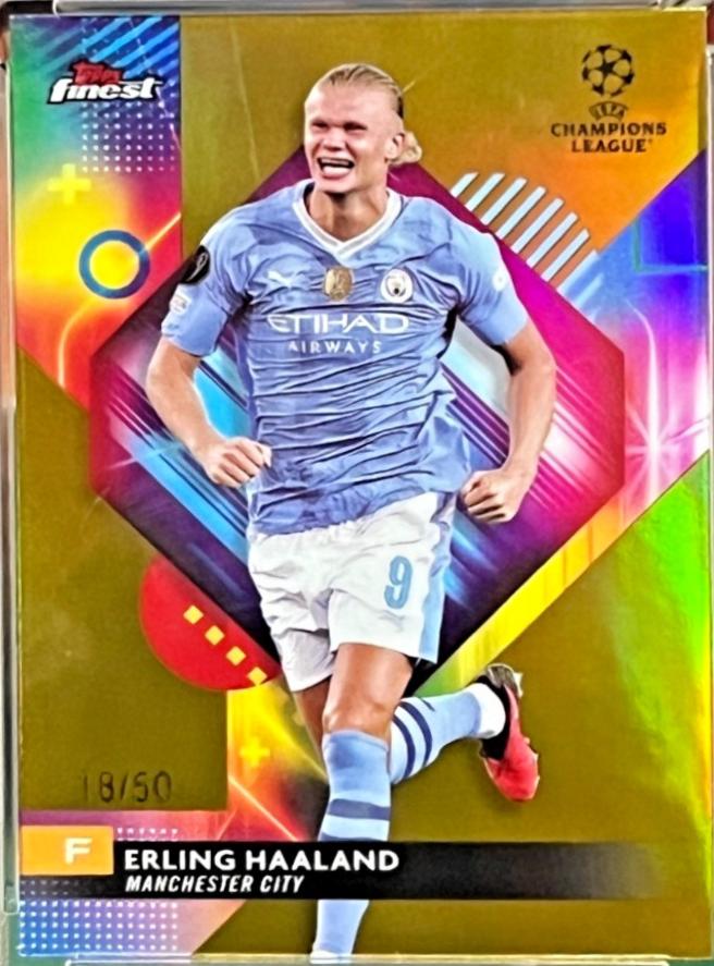 Erling Haaland [Gold Refractor] #50